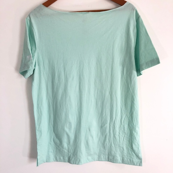 VS PINK | Oversize Mint Chicago Tee (VS80102) - Picture 2 of 5